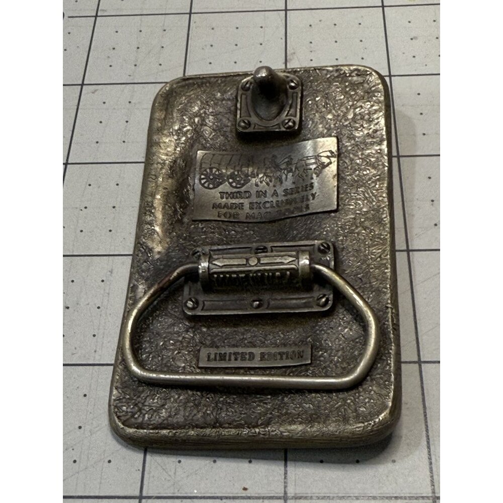 Mac Tools Limited Edition Belt Buckle "Tools For The Pro" 3rd In Series Vintage